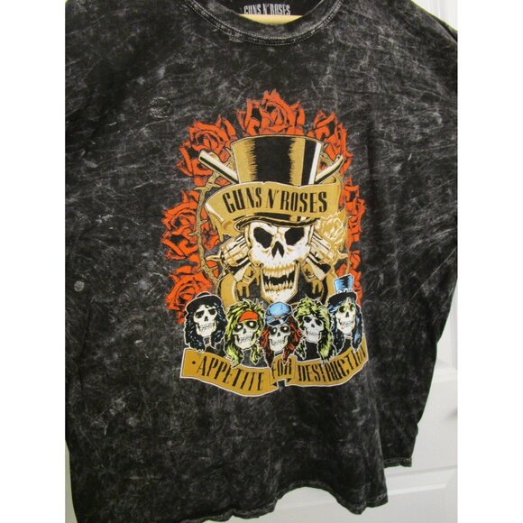 Guns N' Roses Long Sleeve Men X-Large Graphic Gray T-Shirt - 100% Cotton NWOT - Picture 3 of 15